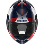 Shark Evo-GT Tekline Black Anthracite Red Flip Front Motorcycle Helmet & Visor