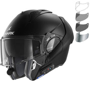 Shark Evo-GT N-COM B802SK Flip Front Motorcycle Helmet & Visor