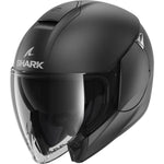 Shark Citycruiser Blank Open Face Motorcycle Helmet & Visor