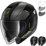 Shark Citycruiser Krestone Open Face Motorcycle Helmet & Visor