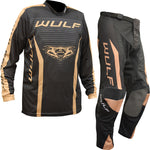 Wulfsport 2023 Linear Motocross Jersey & Pants Gold Kit