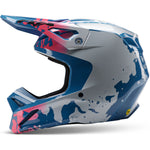 Fox Racing 2023 V1 Morphic Blueberry Motocross Helmet