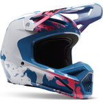 Fox Racing 2023 V1 Morphic Blueberry Motocross Helmet