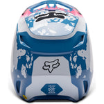 Fox Racing 2023 V1 Morphic Blueberry Motocross Helmet