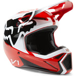 Fox Racing 2023 V1 Leed Flo Red Motocross Helmet