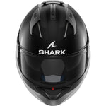 Shark Evo-ES Kryd Matt Black Anthracite Silver Flip Front Motorcycle Helmet & Visor