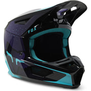 Fox Racing 2023 V2 Vizen Black Purple Motocross Helmet