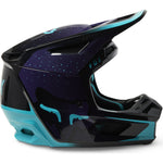 Fox Racing 2023 V2 Vizen Black Purple Motocross Helmet