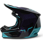 Fox Racing 2023 V2 Vizen Black Purple Motocross Helmet