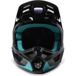 Fox Racing 2023 V2 Vizen Black Purple Motocross Helmet