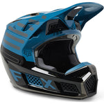 Fox Racing 2023 V3 RS Ryaktr Maui Blue Motocross Helmet