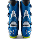 Fox Racing Motion Blue Yellow Motocross Boots