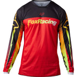 Fox Racing 2023 180 Statk Motocross Jersey & Pants Flo Red Kit