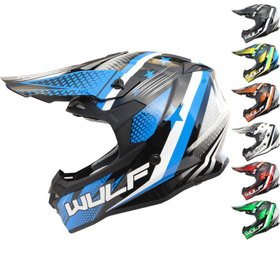 Wulfsport Iconic Motocross Helmet