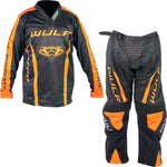 Wulfsport 2023 Kids Linear Motocross Jersey & Pants Orange Kit