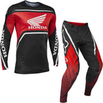 Fox Racing 2023 Flexair Honda Motocross Jersey & Pants Red Black White Kit