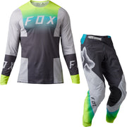 Fox Racing 2023 360 Horyzn Motocross Jersey & Pants Light Grey Kit