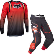 Fox Racing 2023 360 Vizen Motocross Jersey & Pants Flo Red Kit