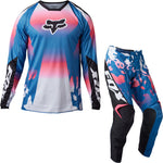 Fox Racing 2023 180 Morphic Motocross Jersey & Pants Blueberry Kit