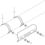 Oxford Sport Exhaust Heat Shield (OX879)