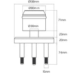 Oxford Beast Floor Lock (LK115)