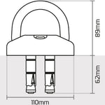 Oxford TaskForce Ground & Wall Anchor (LK408)