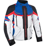 Oxford Rockland Motorcycle Jacket & Trousers Arctic Black Red Kit