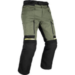 Oxford Rockland Motorcycle Jacket & Trousers Khaki Black Fluo Kit