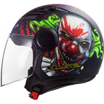 LS2 OF562 Airflow L Happy Dreams Open Face Motorcycle Helmet & Visor