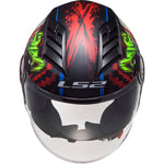 LS2 OF562 Airflow L Happy Dreams Open Face Motorcycle Helmet & Visor