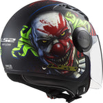 LS2 OF562 Airflow L Happy Dreams Open Face Motorcycle Helmet & Visor