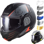 LS2 FF906 Advant Codex Flip Front Motorcycle Helmet & Visor