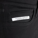 Oxford Original Approved AA Super Stretch Slim Black Motorcycle Jeans