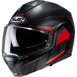 HJC i100 Beis Flip Front Red Motorcycle Helmet