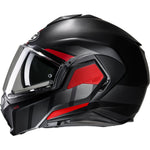 HJC i100 Beis Flip Front Red Motorcycle Helmet