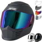 Simpson Speed Motorcycle Helmet & Visor