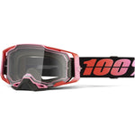 100% Armega Clear Motocross Goggles