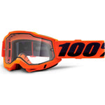 100% Accuri 2 Enduro Clear Motocross Goggles