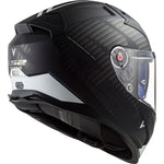 LS2 FF811 Vector II Splitter Black White Motorcycle Helmet & Visor