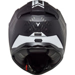 LS2 FF811 Vector II Splitter Black White Motorcycle Helmet & Visor