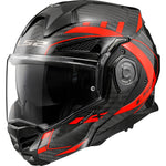 LS2 FF901 Advant X Carbon Future Flip Front Motorcycle Helmet