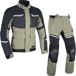 Oxford Mondial 2.0 Dry2Dry Motorcycle Jacket & Trousers Black Olive Kit