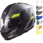 LS2 FF902 Scope Max Flip Front Motorcycle Helmet & Visor