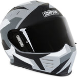 Simpson Venom Have Blue Motorcycle Helmet & Visor