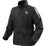 Rev It Nitric 4 H2O Motorcycle Rain Jacket & Trousers Black Kit