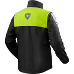 Rev It Nitric 4 H2O Motorcycle Rain Jacket & Trousers Black Neon Yellow-Black Kit