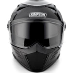 Simpson Darksome Solid Flip Front Motorcycle Helmet