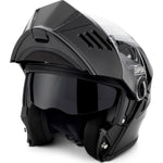 Simpson Darksome Solid Flip Front Motorcycle Helmet