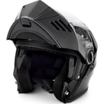 Simpson Darksome Solid Flip Front Motorcycle Helmet