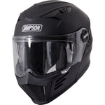 Simpson Darksome Solid Flip Front Motorcycle Helmet